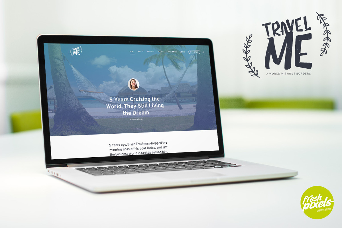 TravelMe - Travel Magazine PSD, a Websites & App Template by FreshPixels (Photo 7 of 9)