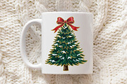 Colorful Coquette Glitter Christmas, an Illustration by Libby Wishes (Thumbnail 7 of 8)