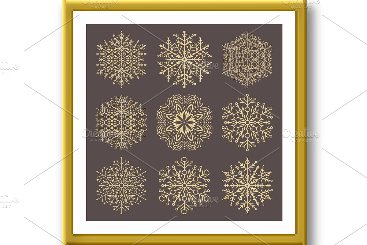 Set of Snowflakes, a Graphic by FineArtStudio (Photo 2 of 3)