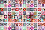 Abstract Art Seamless Background, a Pattern Graphic by danjazzia (Thumbnail 2 of 2)
