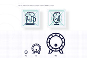 Beer Brewery | 32 Icons Set, an Outline Icon by Marina Silence (Thumbnail 9 of 17)