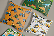 Colorful kids patterns, a Pattern Graphic by artnLera (Thumbnail 5 of 6)