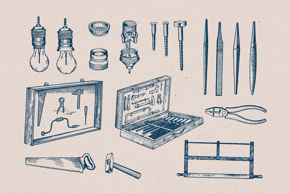 VINTAGE BOX, an Illustration by Pan Cabaj (Photo 4 of 5)