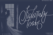 Sidoraby, a Script Font by ilhamtaro (Thumbnail 1 of 10)