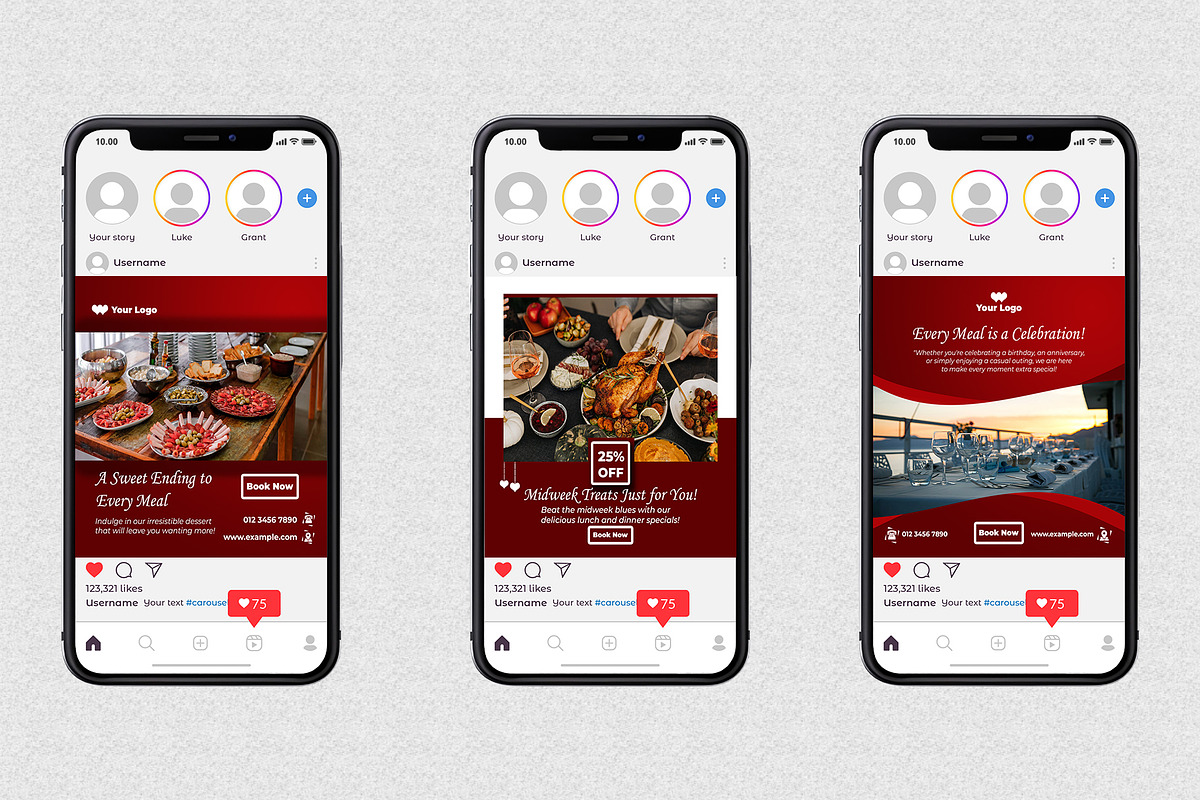 Restaurant - Food - Cafe - Post, a Social Media Template by Mohammad Sarfaraz (Photo 2 of 5)