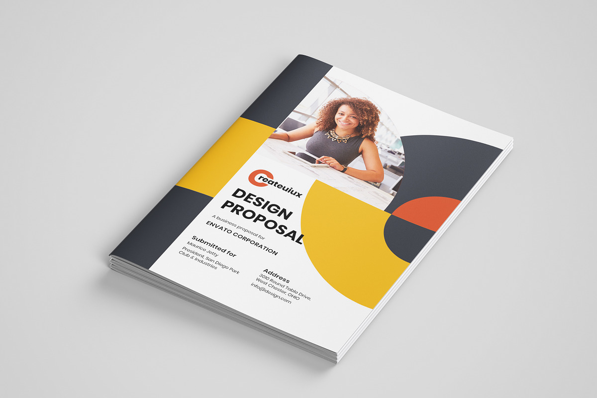Proposal Template, a Brochure Template by RiveupDigital (Photo 5 of 8)