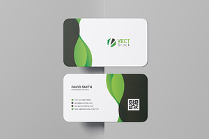 Creative and Modern Business Card, a Business Card Template by VectStock