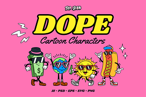 Dope Cartoon Characters