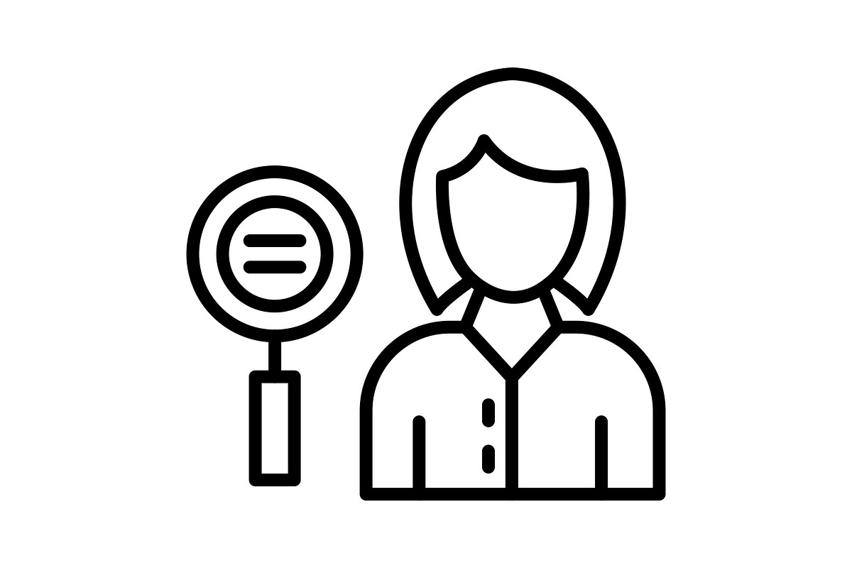 Recruitment Line Icon, an Icon by Pexelpy