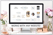 Website Branding Kit | Canva Gold, a Branding & Logo Template by Lady Boss Studio (Thumbnail 5 of 6)