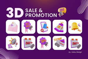 Sale & Promotion 3D Collection