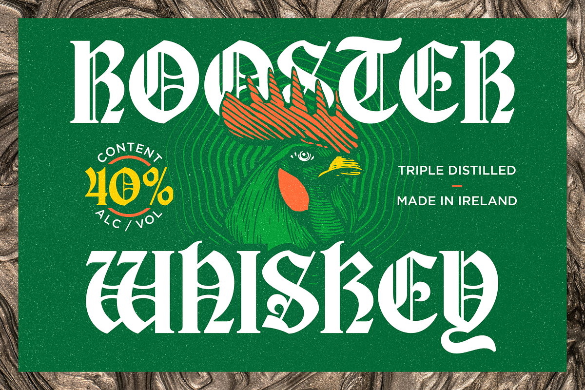 Letinegra | Modern Blackletter, a Blackletter Font by Twicolabs Fontdation (Photo 4 of 7)