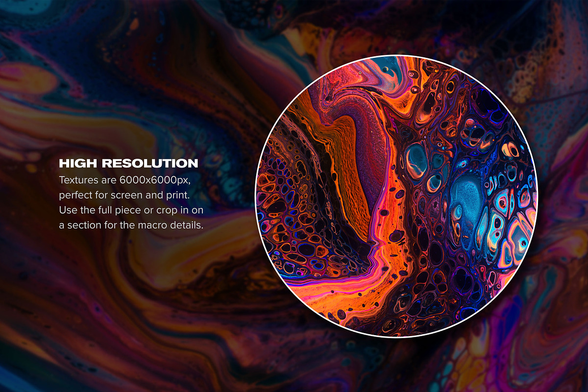 Veer: Abstract Paint Textures, a Texture Graphic by Chroma Supply (Photo 5 of 15)