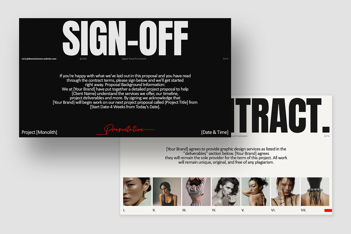 Design Proposal Template, a Presentation Template by GoldenPixelStudio (Photo 4 of 9)