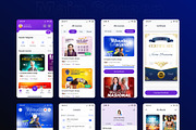 eStudro - Online Learning Mobile App, an UI Kit Template by DesignsLab (Thumbnail 5 of 6)