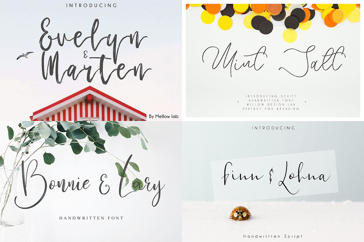 Modern Script Font Bundle, a Script Font by Creamy Script (Photo 13 of 30)