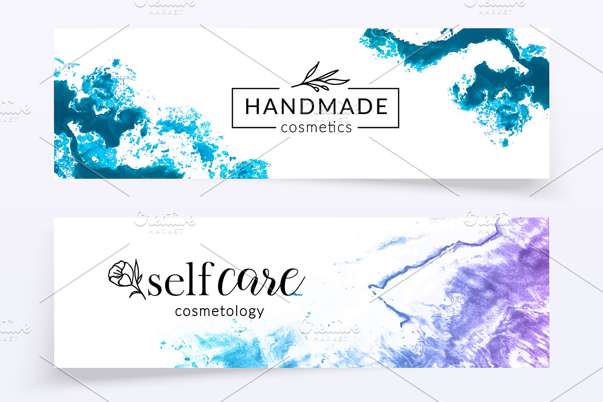 Marble Abstract Backgrounds Pack., a Texture Illustration by Chuhastock (Photo 4 of 12)