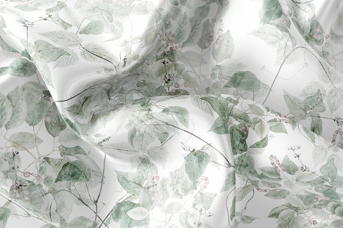 Subtle Botanical, a Wallpaper Graphic by MalyskaStudio