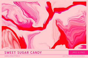 SWEET SUGAR CANDY ABSTRACT PATTERNS