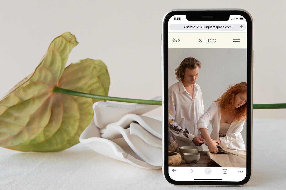 Studio | Squarespace 7.1 Template, a Squarespace Template by The Brand Kit (Photo 6 of 10)