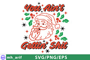 You Ain't Gettin' Shit SVG PNG, a Graphic by mh_arif (Thumbnail 1 of 4)