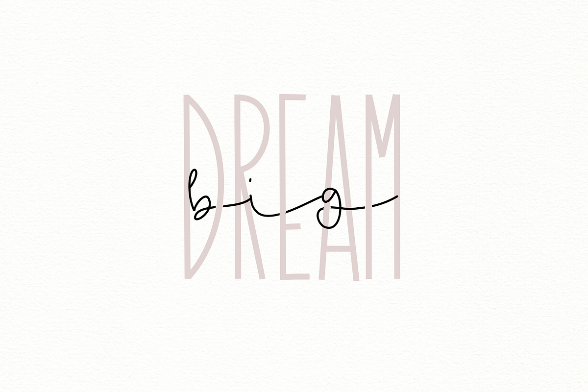 Dandy Dandelions - A Script Font Duo preview 8