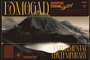 Esmogad - Futuristic Serif Fonts, a Serif Font by Konstantine Studio (Thumbnail 1 of 8)