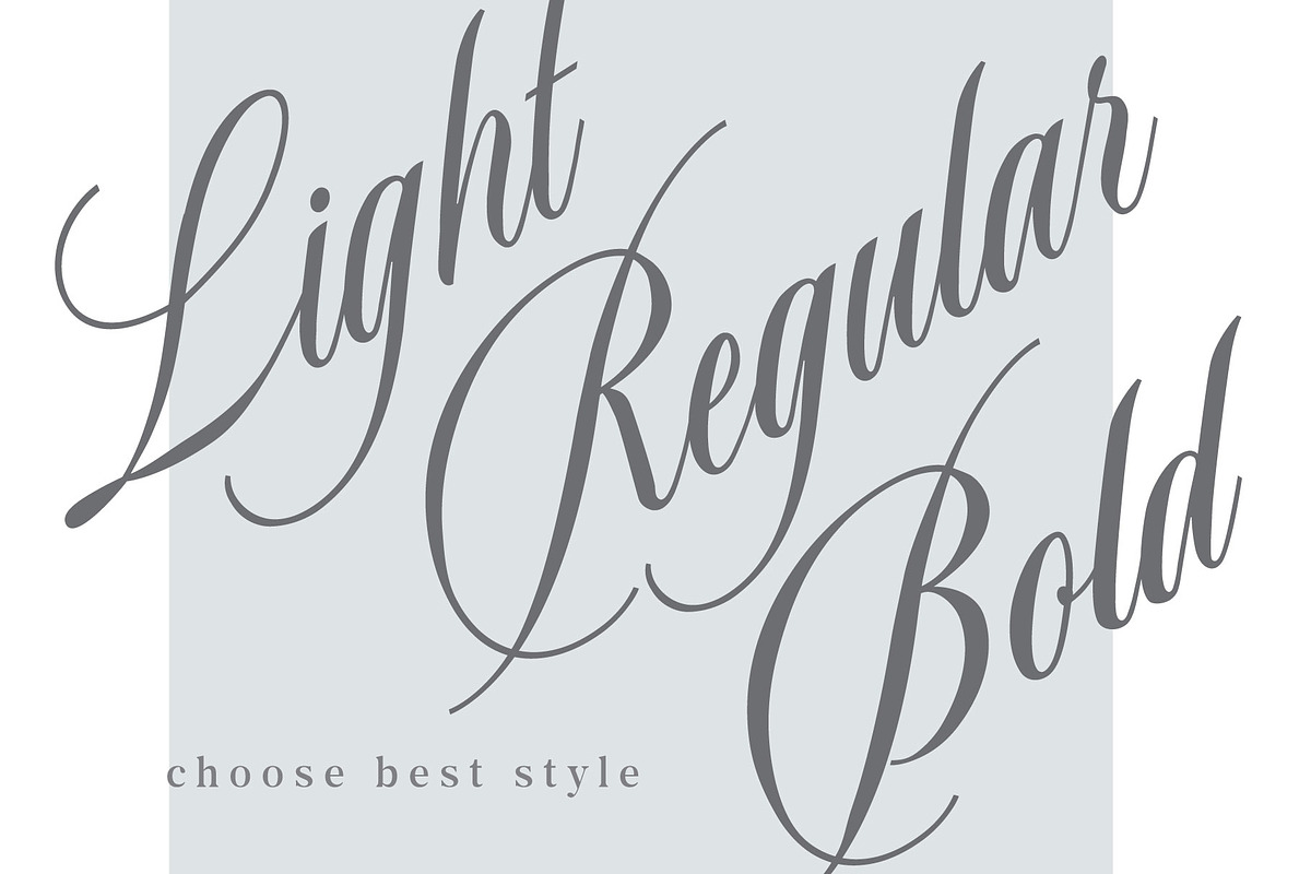 Todaya Scriptua, Calligraphy Font, a Script Font by Andfonts (Photo 8 of 9)