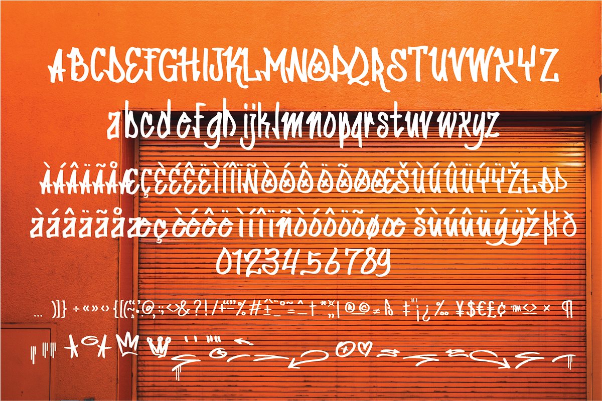 Cruel Machine, a Handwritten Font by Hello Good Studio (Photo 5 of 6)