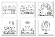 Bold and Easy Easter Coloring Book, a Seasonal Illustration by Design Station (Thumbnail 3 of 3)