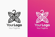 Wings Laundry Logo Template, a Branding & Logo Template by Grapixy (Thumbnail 3 of 3)