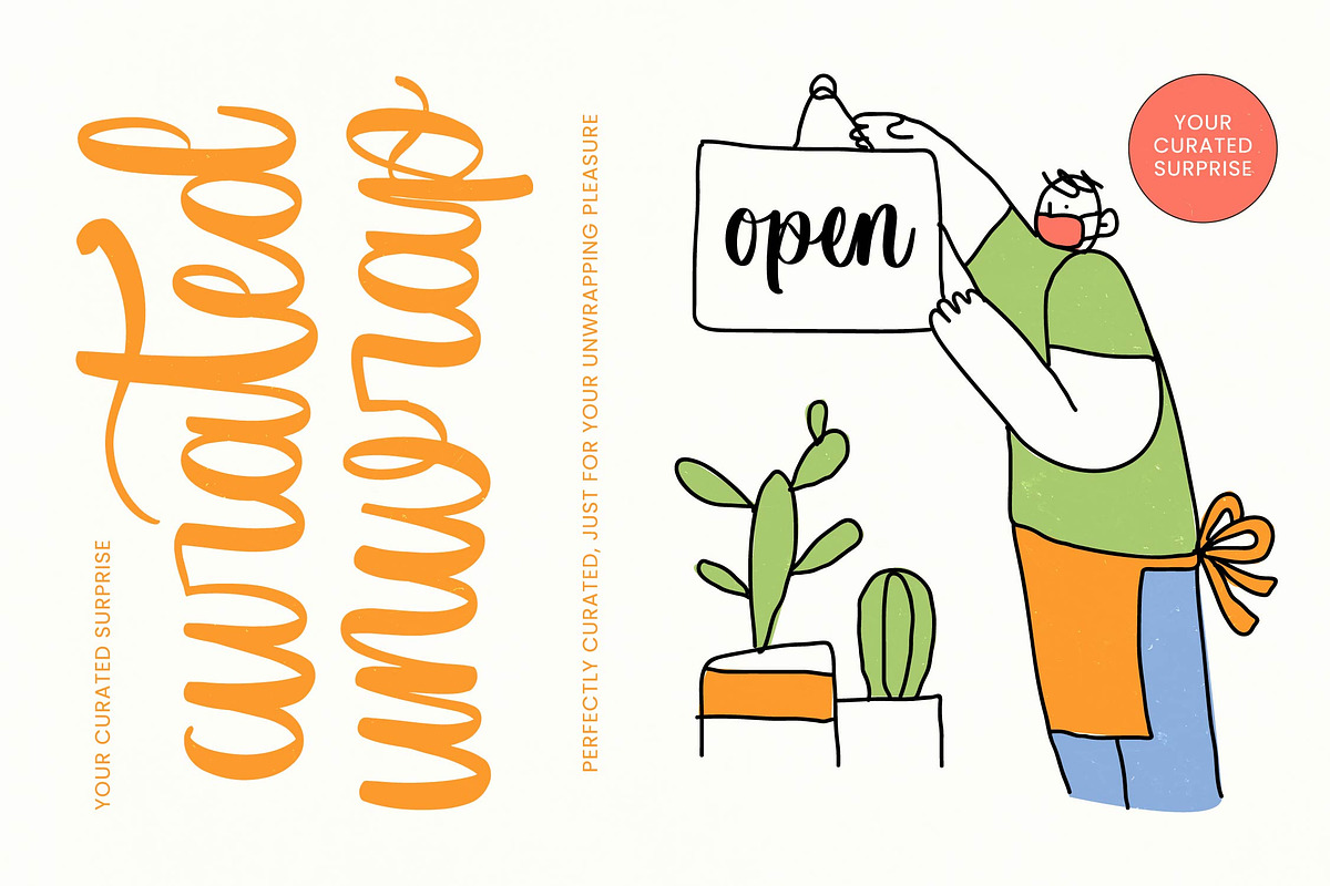Monday Beachnes Bold Handwritten, a Script Font by Letterena Studios Script (Photo 14 of 20)