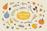 Autumn graphic set, an Illustration by kondratya (Thumbnail 6 of 6)