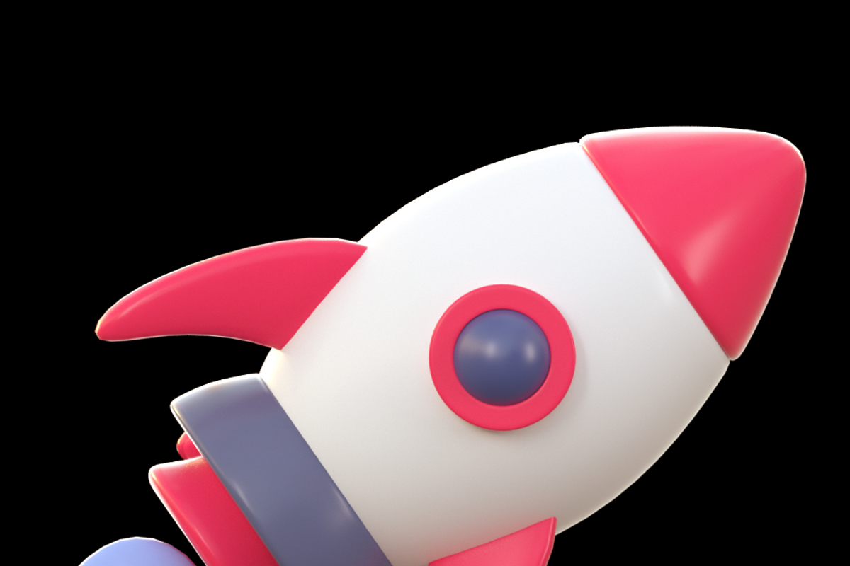 Rocket Space Cartoon, an Object 3D Model by Artix3d Studio (Photo 8 of 9)