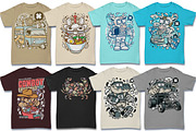 Cartoon Vector 6 Design Bundle, an Illustration by roach_graphic (Thumbnail 8 of 29)