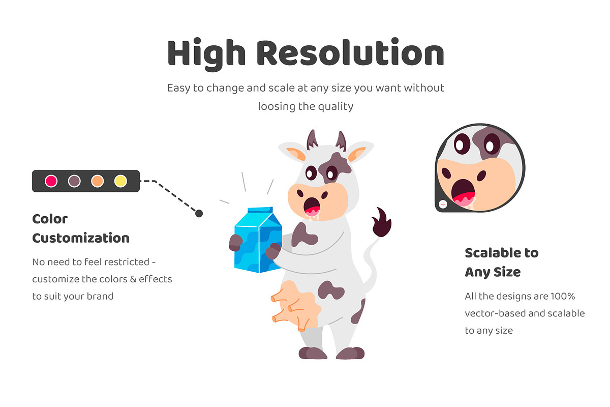 Milk Cartoon Sticker Pack, an Emoji Icon by Vectors Market (Photo 3 of 6)