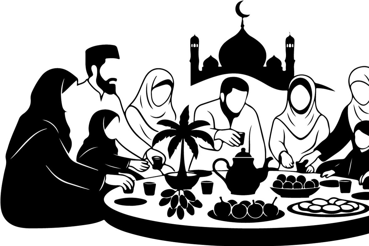 50 Ramadan Iftar Silhouette Bundle, an Illustration by Gfx_Store (Photo 32 of 49)