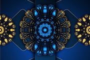 Mandala Oriental Floral art Bundle, a Background Graphic by NJ Himel (Thumbnail 51 of 97)