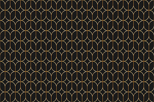 Gold Art Deco Seamless Pattern, a Texture Graphic by Elena Pimukova