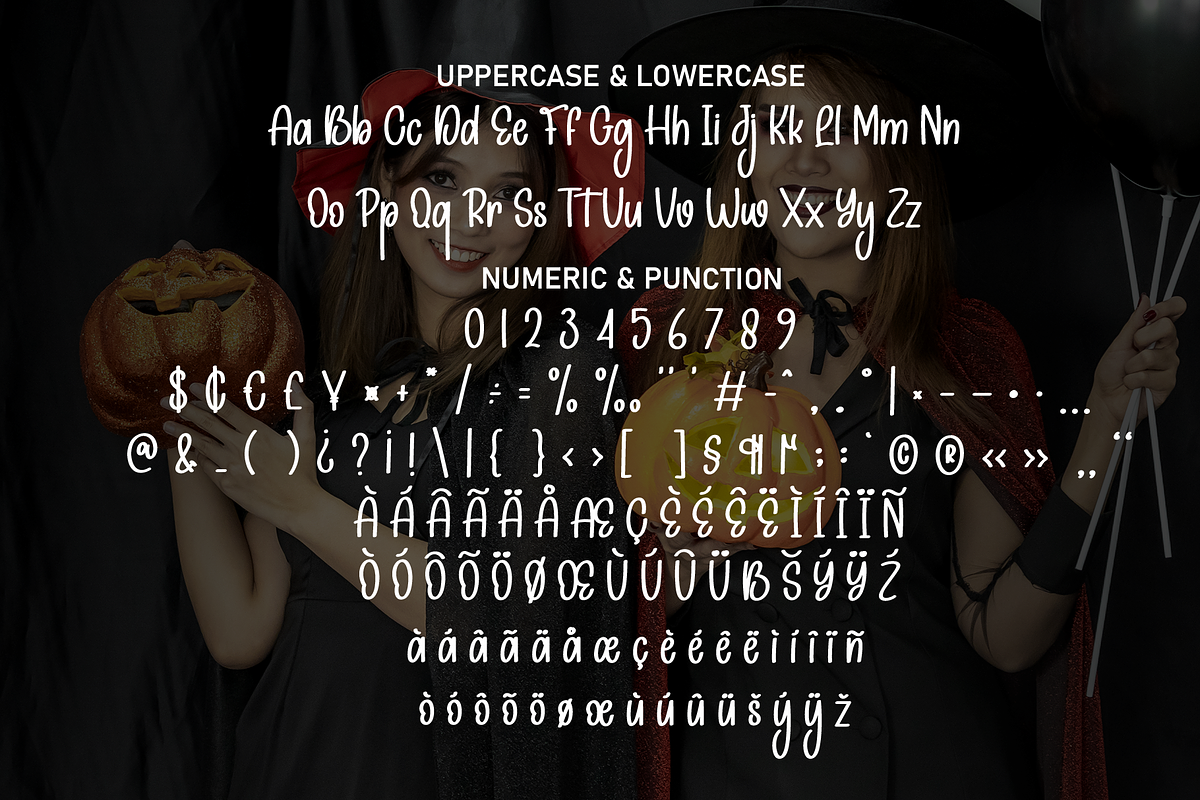 Hallowen Party | Script Font, a Script Font by Scratchones (Photo 7 of 8)