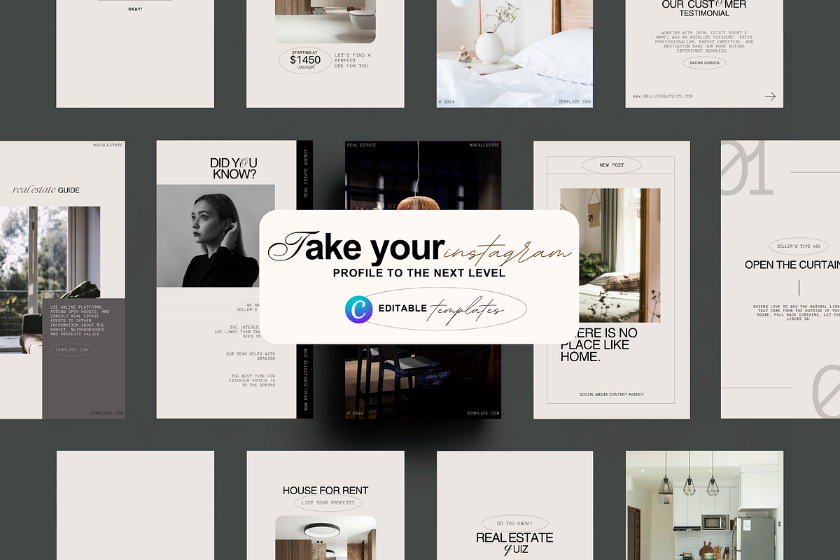 Real Estate Post + Story Templates, a Social Media Template by Prapti Design (Photo 7 of 14)