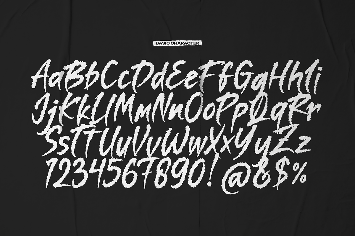 Amorim Santos Solid Hand Drawn Brush, a Handwritten Font by gracetype_studio (Photo 10 of 12)