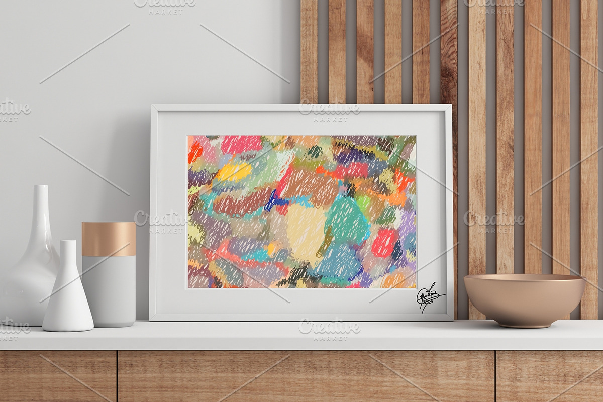 Scribble Blossoms 1.2, a Decorative Illustration by MFB Scribbles (Photo 2 of 3)
