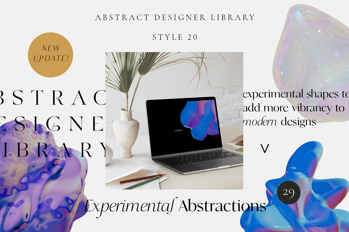 ABSTRACT DESIGN LIBRARY shapes, an Object Graphic by Lana Elanor (Photo 41 of 56)