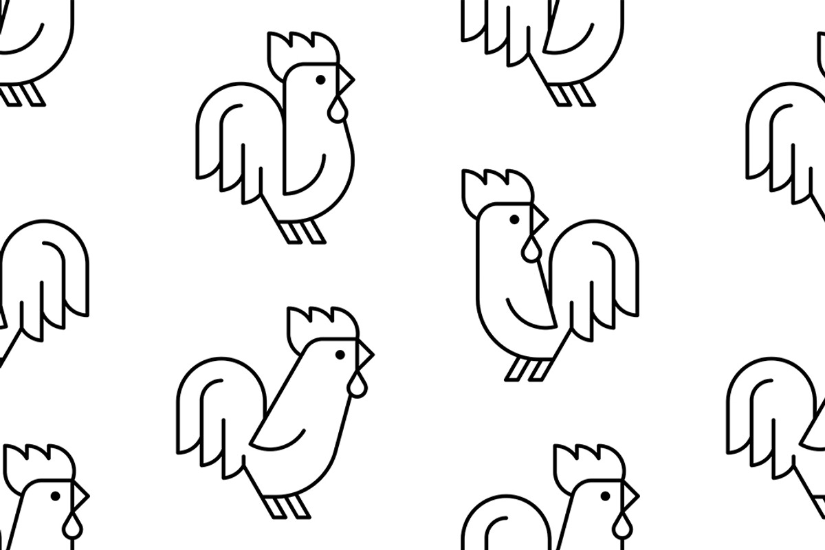Rooster Logo, a Graphic by NataliiaVolyk (Photo 5 of 6)