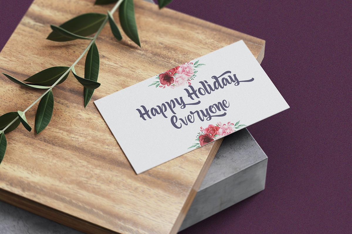 Fariste Qlark - Handwritten Font, a Script Font by StringLabs (Photo 2 of 10)