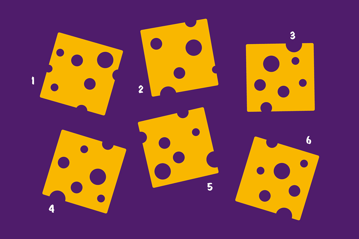 Cheese Slice Vector Illustrations, a Graphic by This For There (Photo 1 of 4)