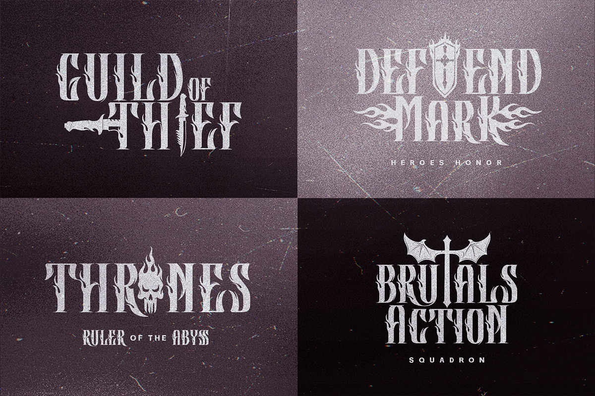 Draghord Typeface, a Serif Font by alit design (Photo 14 of 20)