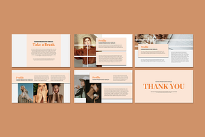 Fashionable Girl - Keynote Template