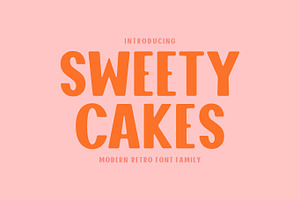 Sweety Cakes Font Family